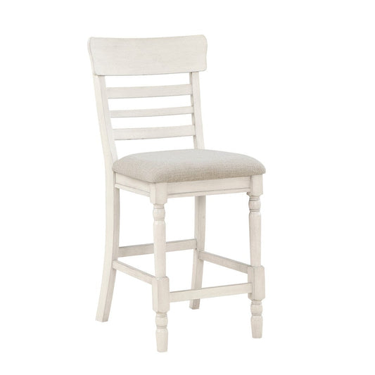 Homelegance - Alburgh Counter Height Chair in Light gray - 5906WH-24 view 2