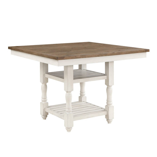 Homelegance - Alburgh Counter Height Table - 5906WH-36 view 2