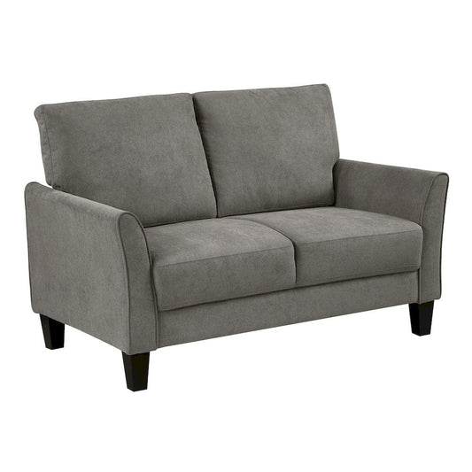 Homelegance - Aliana Love Seat in Brownish gray - 9519CHC-2 view 2
