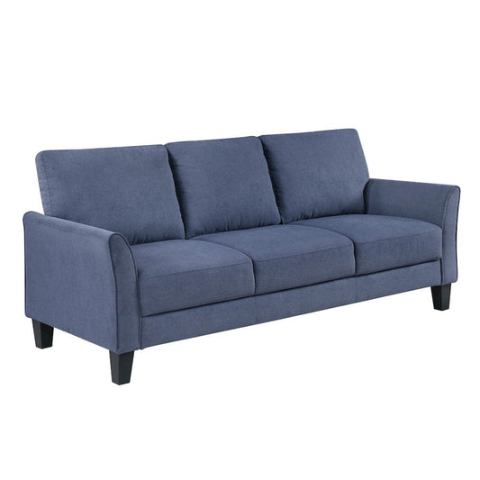 Homelegance - Aliana Sofa in Blue - 9519BUE-3 view 2
