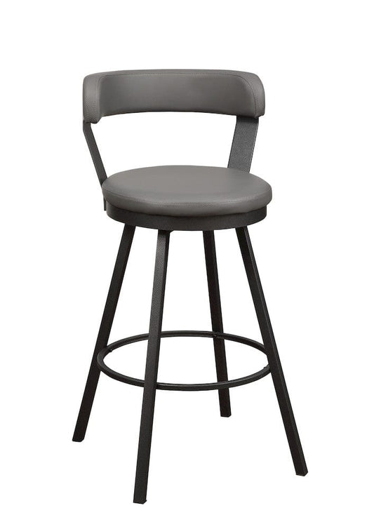 Homelegance - Appert Swivel Pub Height Chair in Gray - 5566-29GY3A view 2