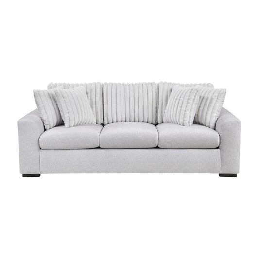 Homelegance - Athena Sofa in Gray - 9720GRY-3 view 2