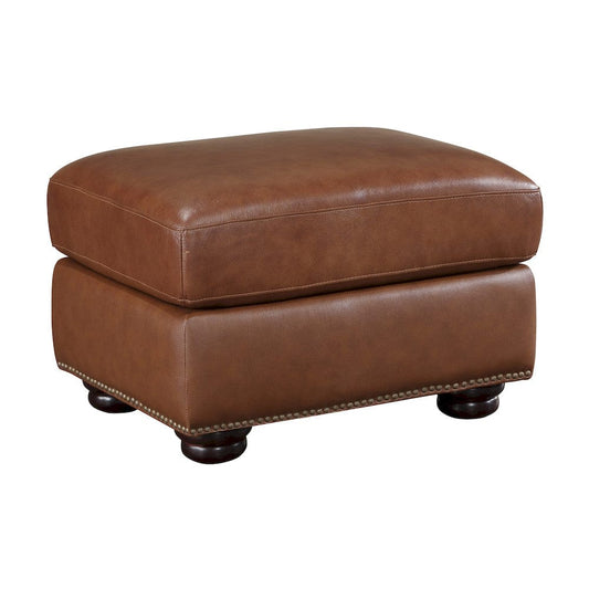Homelegance - Attleboro Ottoman in Camel brown - 9270BR-4 view 2