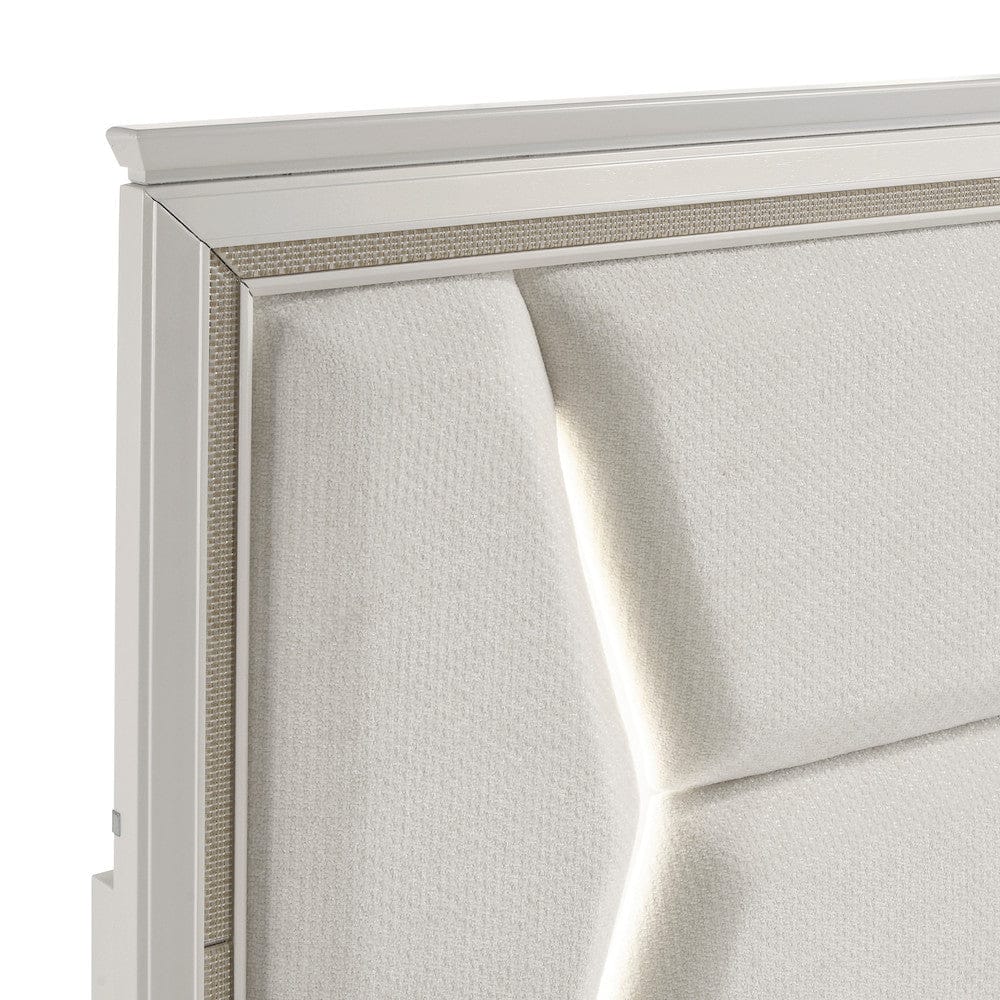 Homelegance - Audra Eastern King Bed in White - 1383K-1EKx view 12