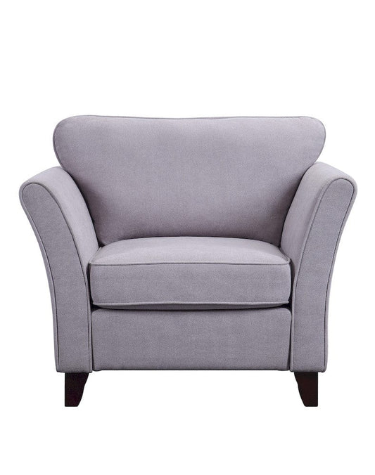 Homelegance - Barberton Chair in Mushroom - 9825MS-1x view 2