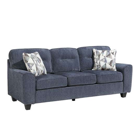 Homelegance - Bennett Sofa in Blue - 8416BU-3 view 2