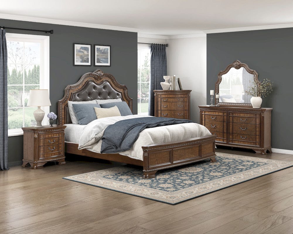 Homelegance - Bridgepoint California King Bed in Brown - 2392K-1CKx view 12