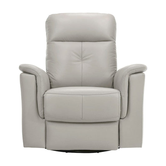 Homelegance - Bristow Swivel Glider Reclining Chair in Silver - 9620SVE-1 view 2