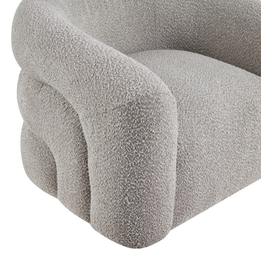 Homelegance - Caldera Swivel Chair in Gray - 1019GY-1 view 2