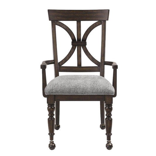 Homelegance - Cardano Arm Chair W/ Casters - 1689-AC view 2
