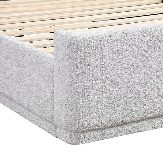 Homelegance - Carmel Eastern King Platform Bed in Light gray - 2396LGK-1EKx view 2