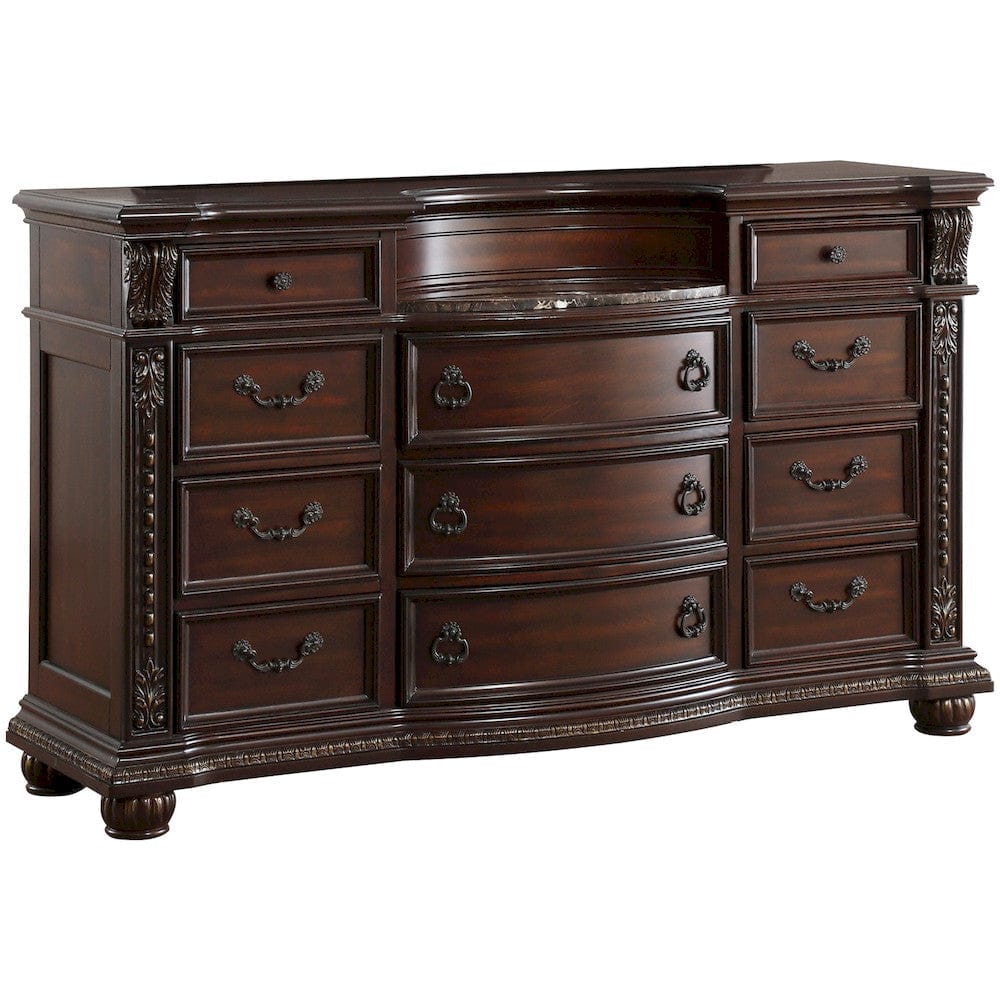 Homelegance - Cavalier Dresser, Marble Insert - 1757-5 view 5