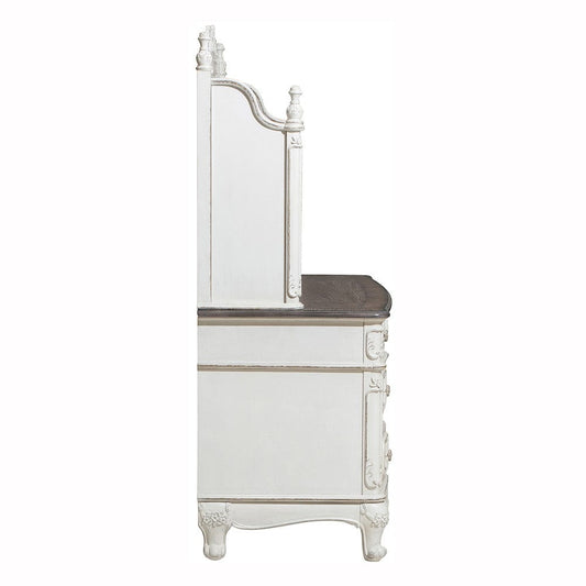 Homelegance - Cinderella Writing Desk W/ Hutch - 1386NW-10x view 2