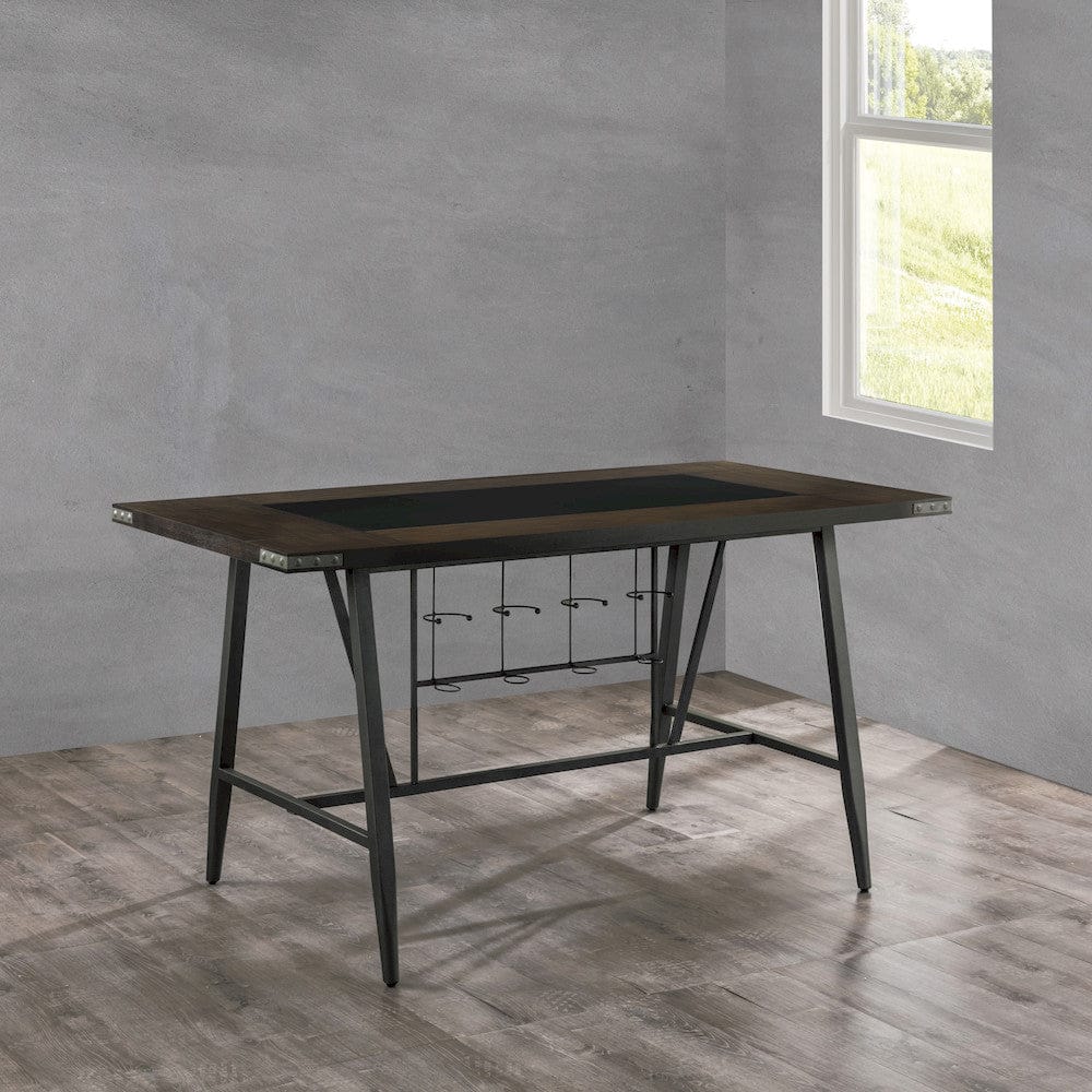 Homelegance - Counter Height Table, Glass Insert - 5566-36x view 10