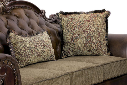 Homelegance - Croydon Sofa in Brown - 9815-3x view 2
