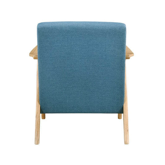 Homelegance - Damala Accent Chair in Blue - 1138NABU-1 view 2