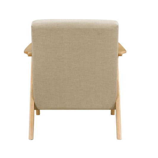 Homelegance - Damala Accent Chair in Light brown - 1138NABR-1 view 2