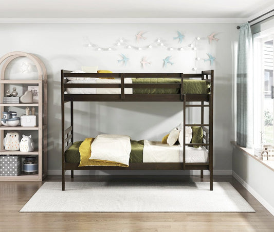 Homelegance - Darden Twin/Twin Bunk Bed - B2026DB-1x view 2