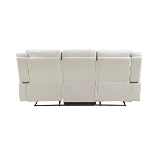 Homelegance - Dean Double Reclining Sofa in Beige - 9646BE-3 view 2
