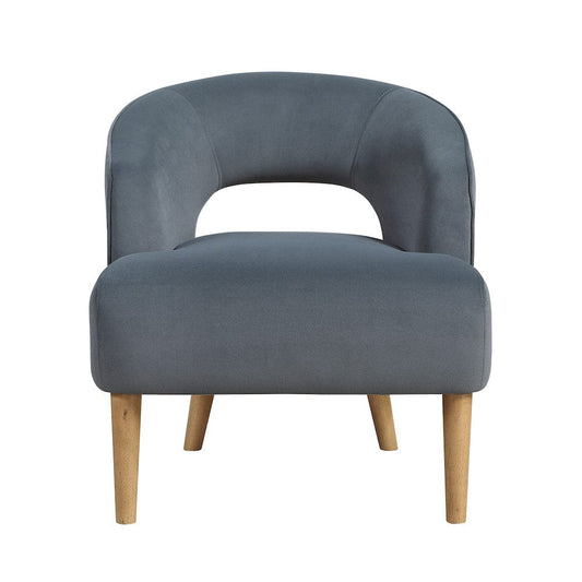 Homelegance - Dorset Accent Chair in Dark gray - 1053DG-1 view 2