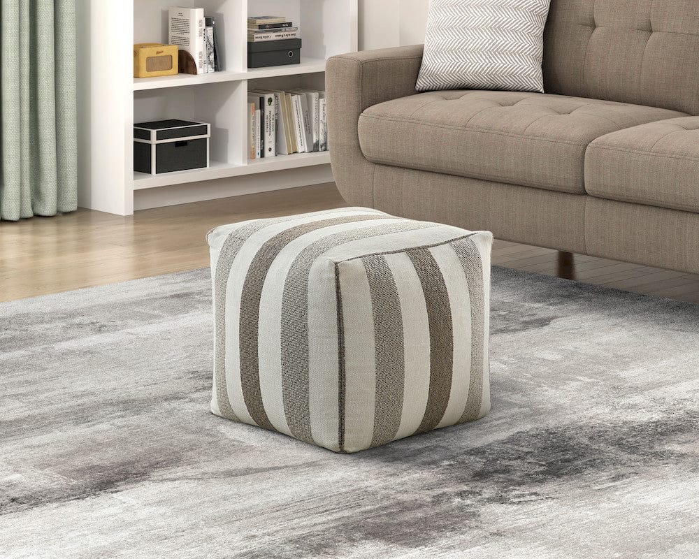 Homelegance - Easley Pouf (no Wooden Frame) in Multi-color - P31012 view 4