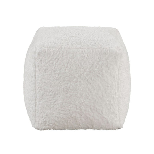 Homelegance - Easley Pouf (no Wooden Frame) in Off-White - P31011 view 2