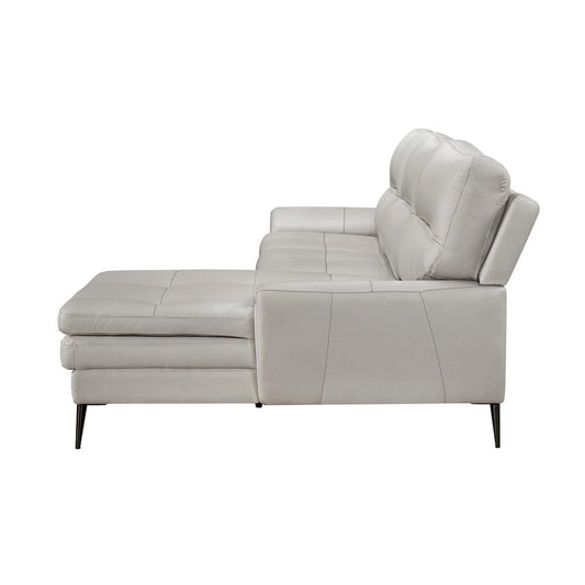 Homelegance - Essex 2-Piece Sectional W/ Right Chaise in Gray - 8577GYxSC view 2