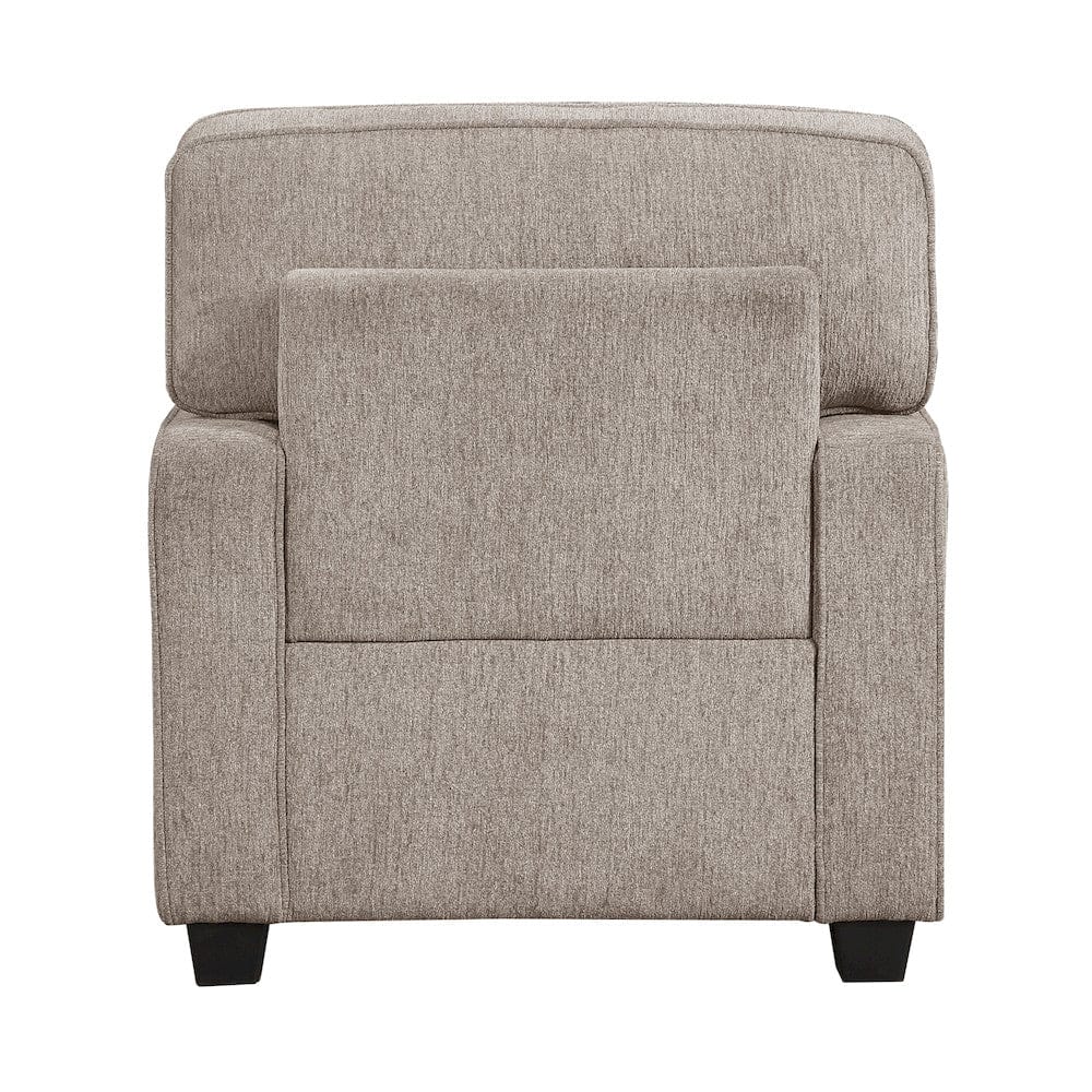 Homelegance - Frances Chair in Taupe - 9748TPE-1 view 8