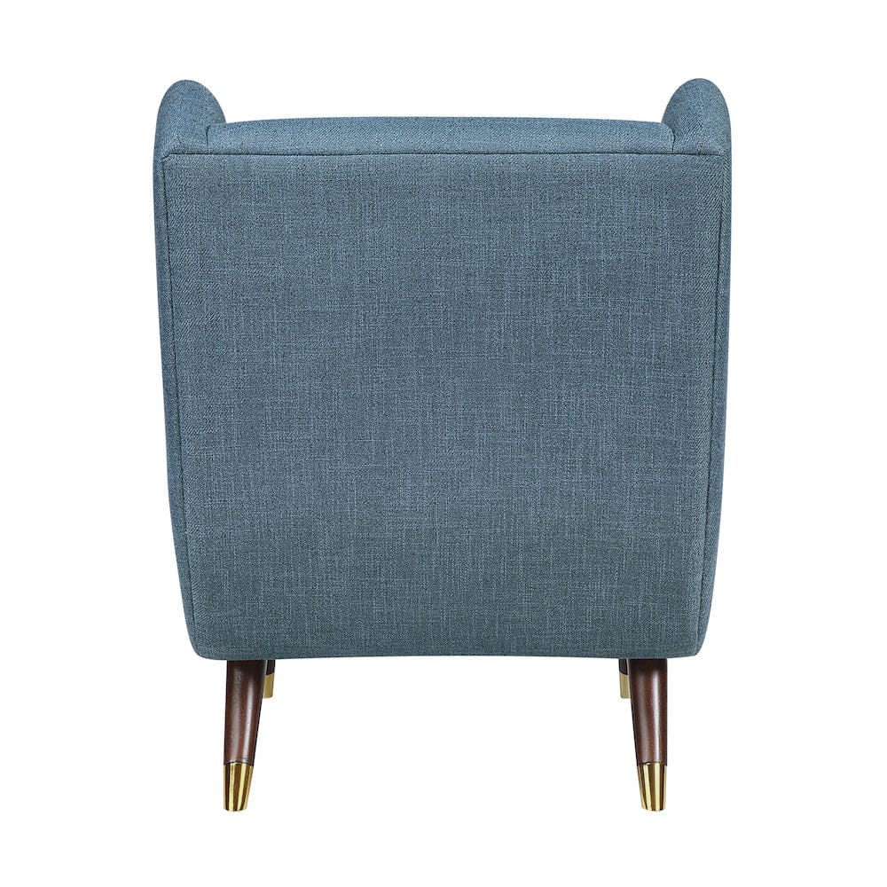 Homelegance - Greta Accent Chair in Blue - 1098BUE-1 view 10