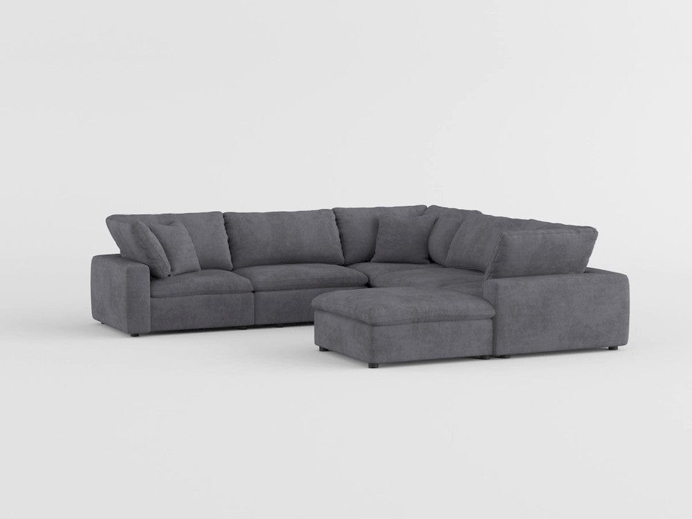 Homelegance - Guthrie Armless Love Seat - 9546GY-2ACx view 4