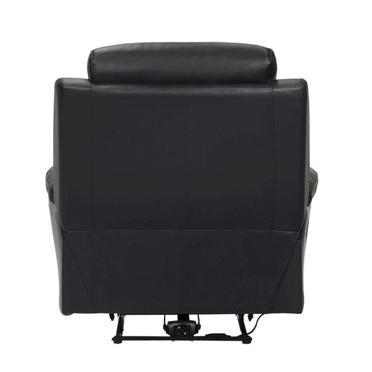 Homelegance - Hancock Power Reclining Chair in Black - 9628BLK-1PW view 2