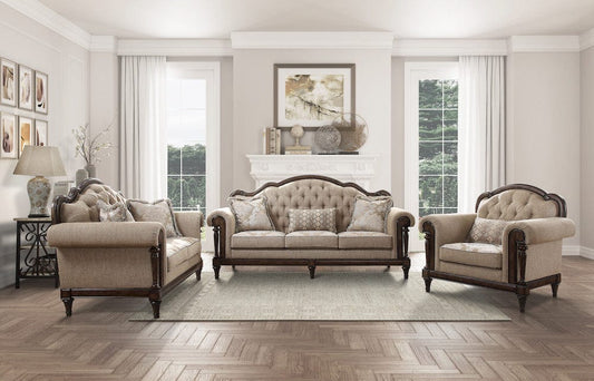 Homelegance - Heath Court Chair in Multi-color - 16829-1 view 2