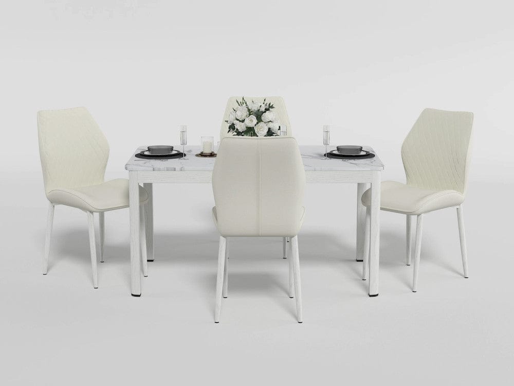 Homelegance - Hollis Side Chair in Beige - 5918BES view 8