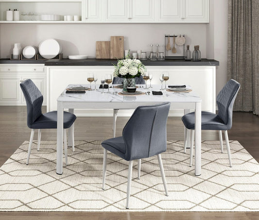 Homelegance - Hollis Side Chair in Dark gray - 5918DGS view 2