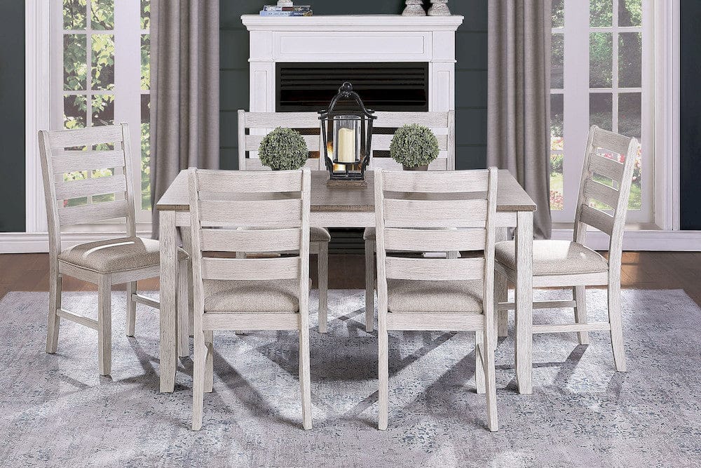 Homelegance - Ithaca Dining Table - 5769W-60 view 4