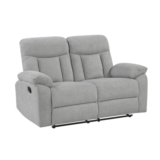 Homelegance - Jules Double Reclining Love Seat in Gray - 8440GRY-2 view 2