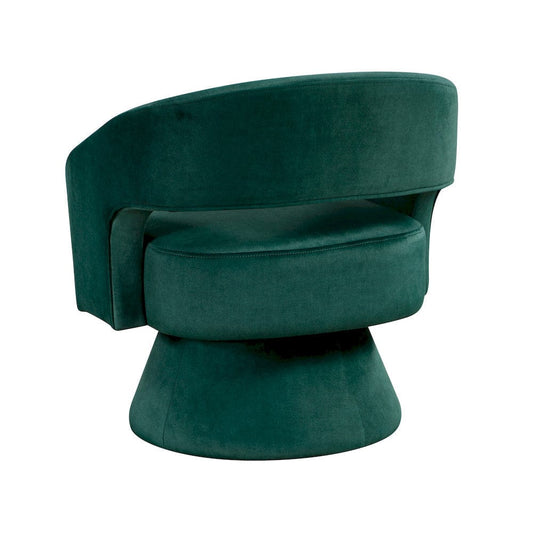 Homelegance - Lavon Swivel Chair in Green - 1003GRN-1 view 2