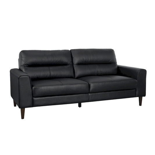 Homelegance - Lewes Sofa in Black - 8566BLK-3 view 2