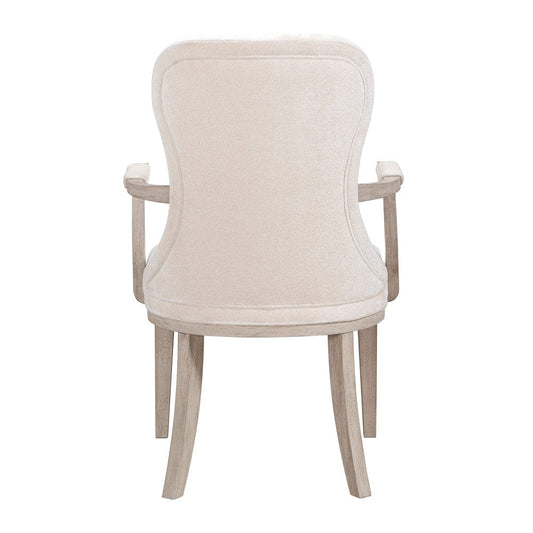 Homelegance - Lofton Arm Chair in Ivory - 6018A view 2