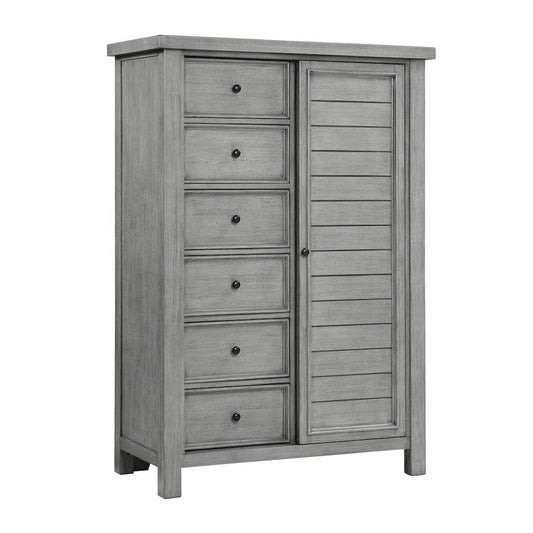 Homelegance - Logandale Wardrobe Chest - 1559DG-10 view 2