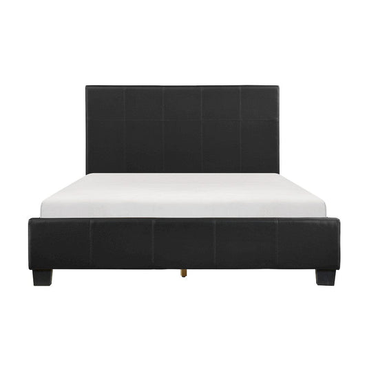 Homelegance - Lorenzi Full Platform Bed in Black - 2220F-1x view 2