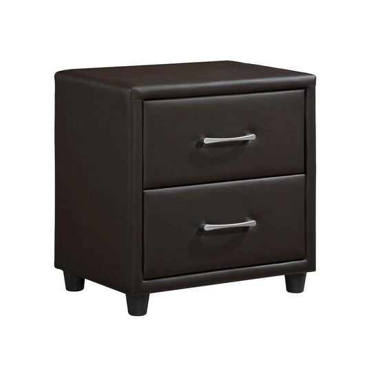 Homelegance - Lorenzi Night Stand in Dark brown - 2220DBR-4 view 2