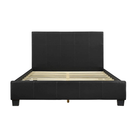 Homelegance - Lorenzi Queen Platform Bed in Black - 2220-1x view 2