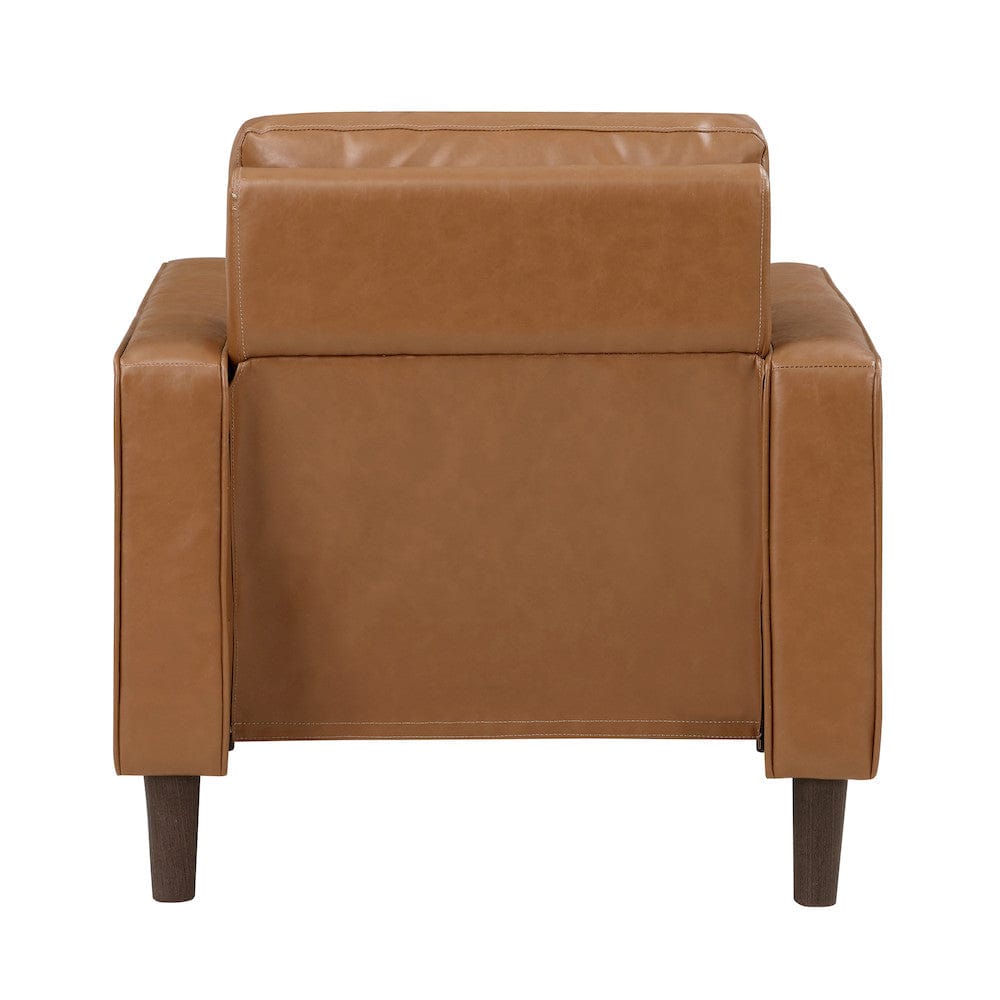 Homelegance - Malcolm Chair in Brown - 9203BRW-1 view 11