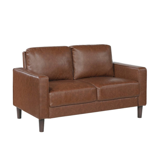 Homelegance - Malcolm Love Seat in Chocolate - 9203CHC-2 view 2