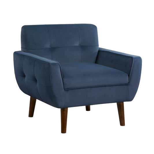 Homelegance - Meadow Accent Chair in Navy - 1298BU-1 view 2