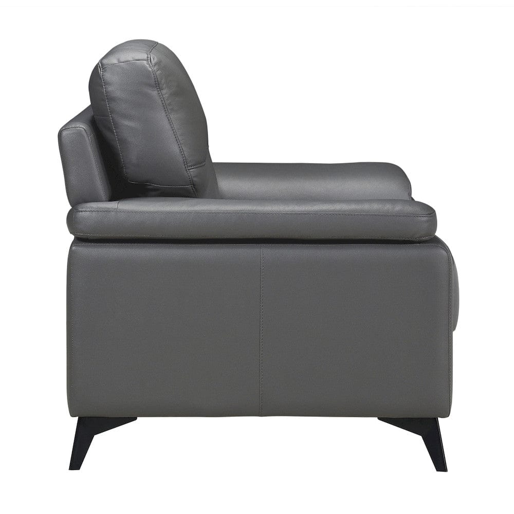 Homelegance - Mischa Chair in Dark gray - 9514DGY-1 view 5