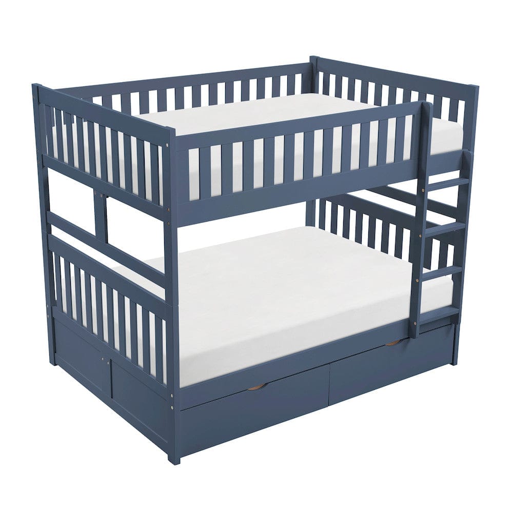Homelegance - Nora Full/Full Bunk Bed - B2083BUFF-1x view 12