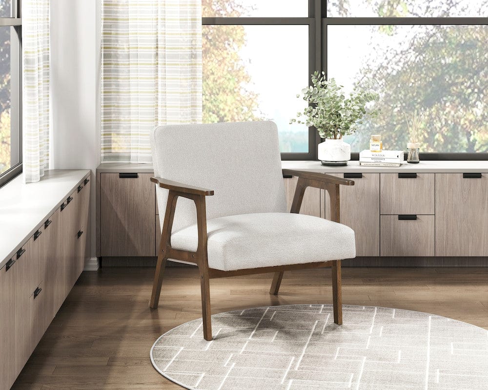 Homelegance - Omara Accent Chair in Beige - 1106BE-1 view 10