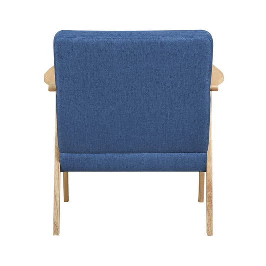 Homelegance - Omara Accent Chair in Blue - 1106NABU-1 view 2